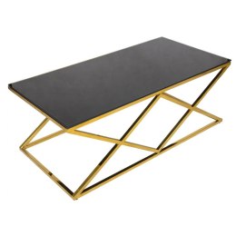 Stolik kawowy Timantti Gold Black 120 cm