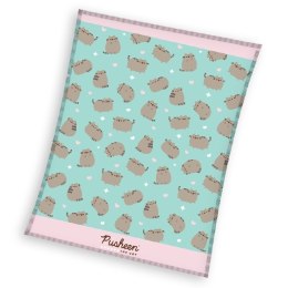 Koc 150x200 Pusheen cat (coral)