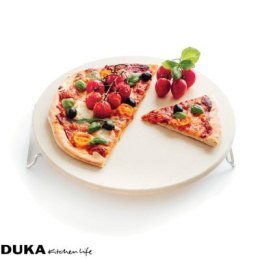 Kamień do pieczenia pizzy z wypustkami DUKA PIZZA STONE 34 cm ceramika