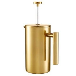 Zaparzacz do kawy French Press DUKA BARISTA 1100 ml złoty stal nierdzewna