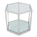 Stolik kawowy Cube Silver