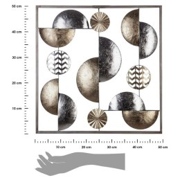 Metalowa ozdoba ścienna 50x50 cm