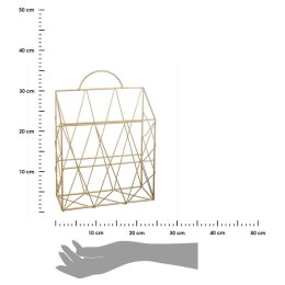 Druciany gazetnik ścienny