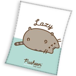 Koc 130x170 Pusheen koty (coral)