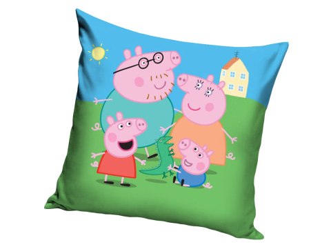 Poduszka poliester 40x40 Peppa Family