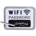 Tablica ścienna biała Wifi Password