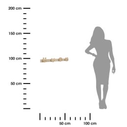Dziecięcy wieszak z 4 haczykami Animals