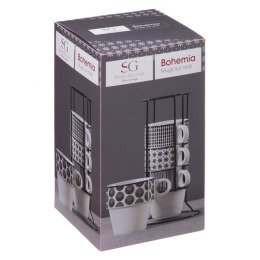 Komplet 4 filiżanek Bohemia 260 ml