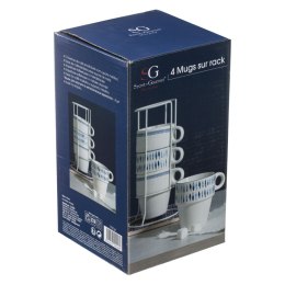 Komplet 4 filiżanek Ellinika 260 ml