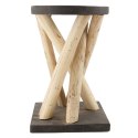 Stolik pomocniczy Erosion Wood 28,5 cm