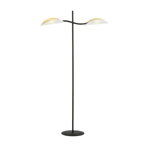 Lampa podłogowa LOTUS LP2 WHITE/GOLD