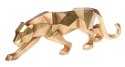 FIGURKA LEOPARD GEOMETRIC 48X11X15 CM