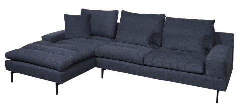 SOFA NAROŻNA VIPERA Z OTOMANĄ LEWĄ 176X292X75CM