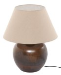 LAMPA STOŁOWA CRAFT 36X36X46CM Z ABAŻUREM