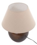 LAMPA STOŁOWA CRAFT 36X36X46CM Z ABAŻUREM