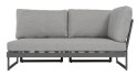 SOFA 2-OS OGRODOWA LEWA SUE GREY 172X91X71 CM