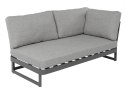 SOFA 2-OS OGRODOWA LEWA SUE GREY 172X91X71 CM