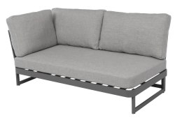 SOFA 2 OS. OGRODOWA PRAWA SUE GREY 172X91X71 CM